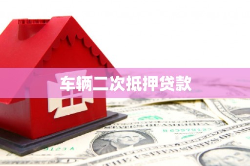 阳西车辆二次抵押贷款