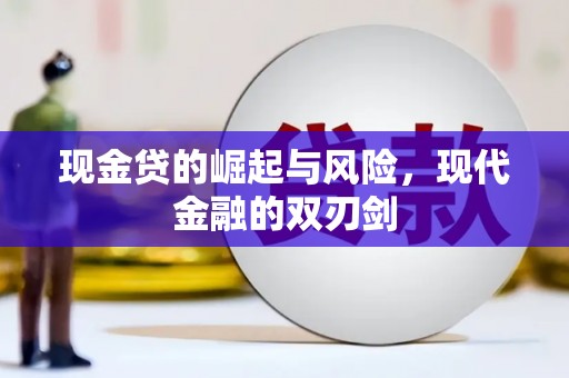 阳西现金贷的崛起与风险，现代金融的双刃剑