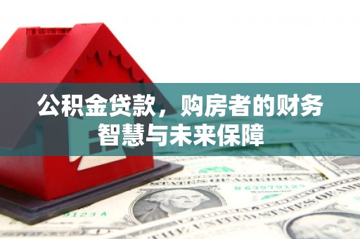 阳西公积金贷款，购房者的财务智慧与未来保障