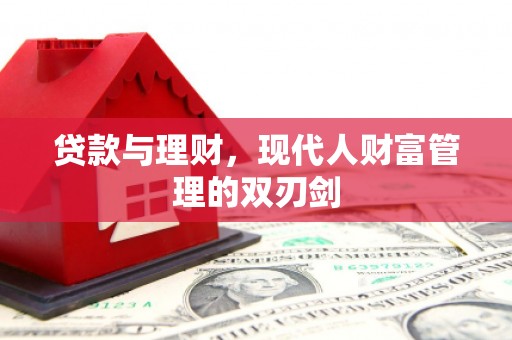 阳西贷款与理财，现代人财富管理的双刃剑
