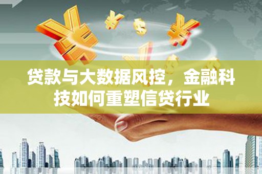 阳西贷款与大数据风控，金融科技如何重塑信贷行业