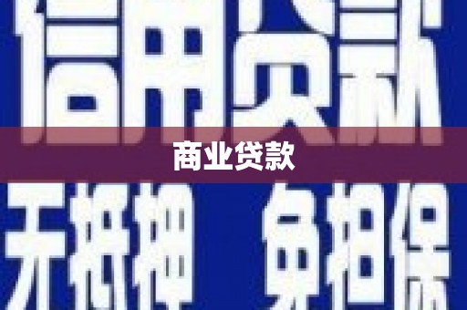 阳西商业贷款