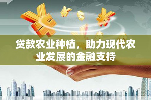 阳西贷款农业种植，助力现代农业发展的金融支持