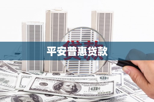 阳西平安普惠贷款